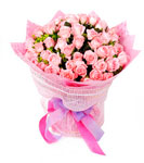 99 pink rose bouquet-You are not alone